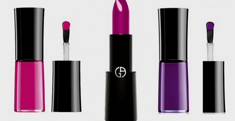 Все оттенки фуксии: весенняя коллекция Giorgio Armani