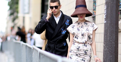 Неделя высокой моды в Париже: street style. Часть 1