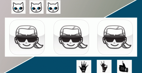 Приложение emotiKarl: новые emoji от Карла Лагерфельда