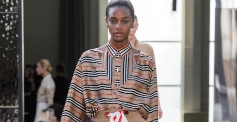 Первая коллекция Рикардо Тиши для Burberry