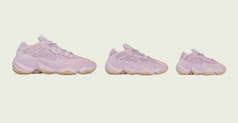 Канье Уэст и adidas выпустили кроссовки Yeezy 500 цвета зефира