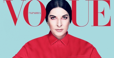 Марина Абрамович на обложке арт-номера украинского Vogue