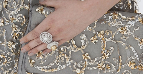 Украшения на показе Chanel Couture, осень-зима 2014
