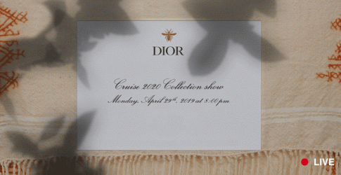 Онлайн-трансляция показа Dior Cruise 2020