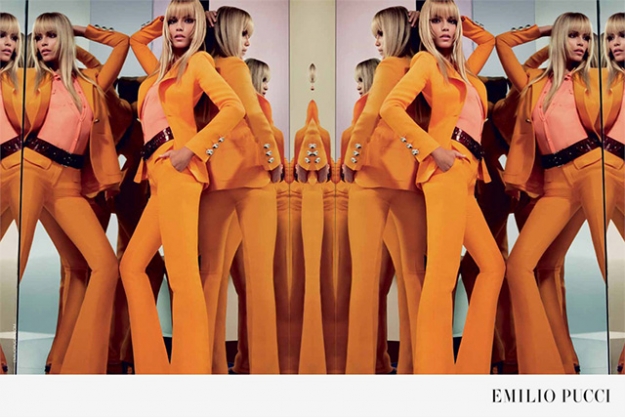 Наташа Поли в новой рекламной кампании Emilio Pucci Наташа Поли в новой рекламной кампании Emilio Pucci