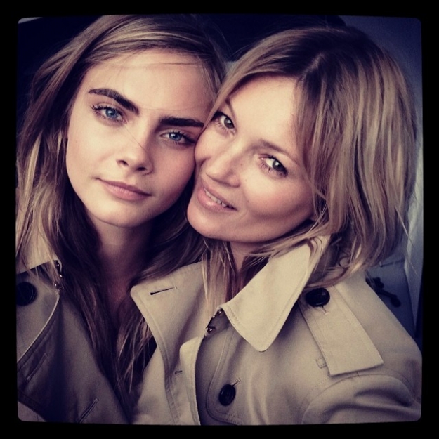 Кейт Мосс и Кара Делевинь — лица нового аромата Burberry Кейт Мосс и Кара Делевинь — лица нового аромата Burberry