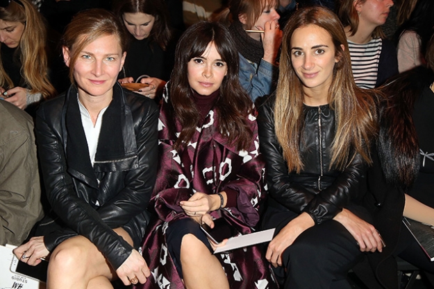 Гости показов Dries Van Noten, Rochas, Carven, Vionnet Гости показов Dries Van Noten, Rochas, Carven, Vionnet