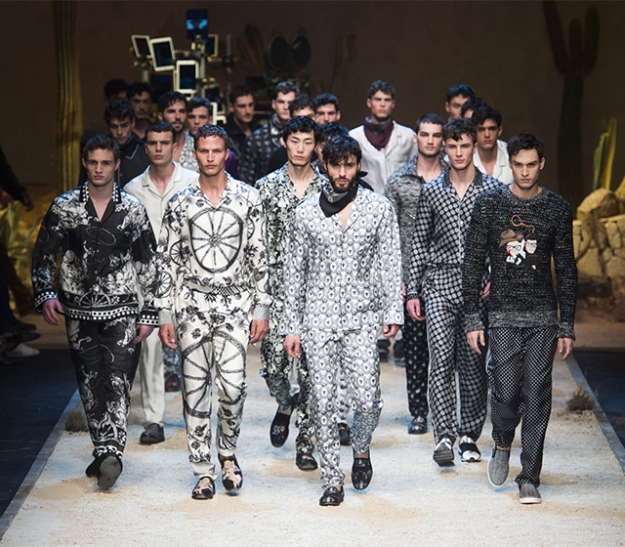 Неделя мужской моды в Милане: Dolce & Gabbana, осень-зима 2016 Неделя мужской моды в Милане: Dolce & Gabbana, осень-зима 2016