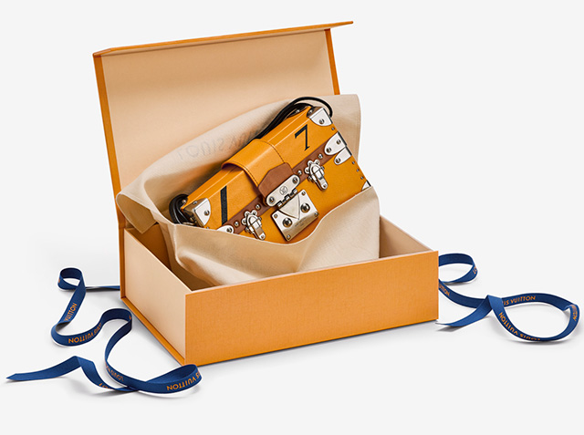 collapsible box petite malle o ad - Новая упаковка Louis Vuitton.