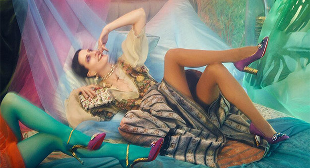 Рекламная кампания весенней коллекции Christian Louboutin