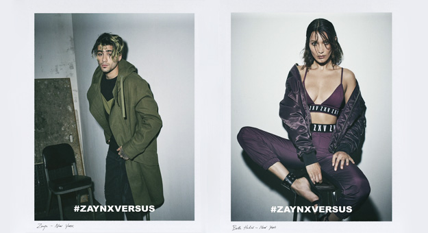 Зейн Малик снял рекламную кампанию Versus Versace с Беллой Хадид