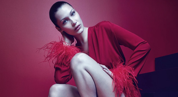 Белла Хадид в новой рекламной кампании Giuseppe Zanotti