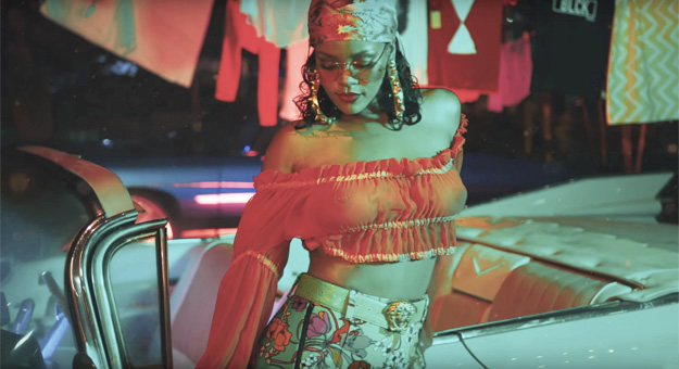 Рианна выпустила клип на трек «Wild Thoughts»