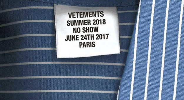 Tommy Hilfiger и Vetements выпустят совместную коллекцию