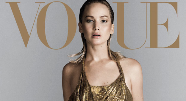 Сентябрьский Vogue выйдет с Дженнифер Лоуренс на обложке