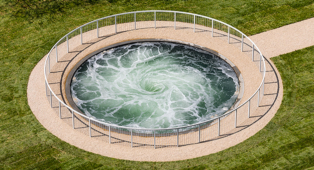 Аниш Капур открыл водоворот в Нью-Йорке