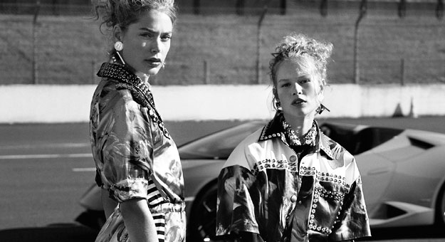 Эль Фаннинг, Даутцен Крез и Джоан Смоллс снялись в кампании Miu Miu