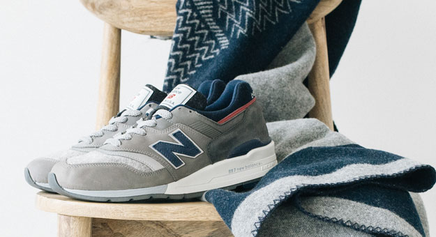 Woolrich и New Balance выпустили шерстяные кроссовки