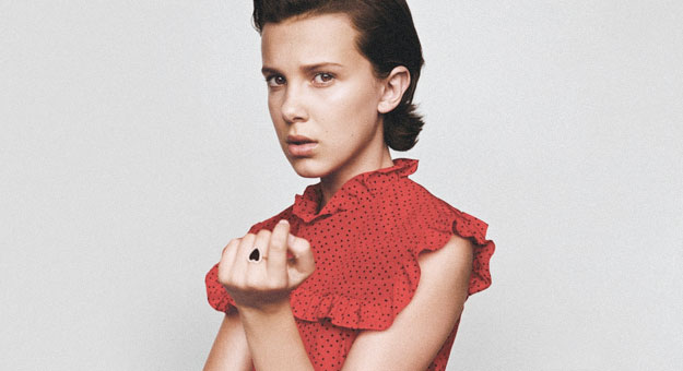 Милли Бобби Браун прочитала рэп об «Очень странных делах»