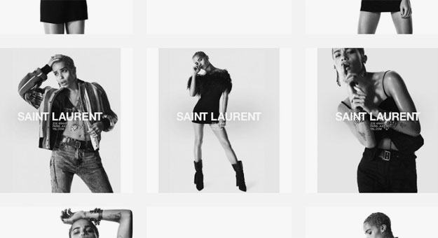 Зои Кравиц снялась в перьях и бра Saint Laurent