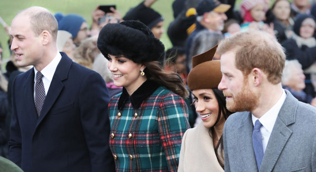 В Сети появились снимки с королевского Рождества