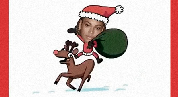 Бейонсе станцевала в костюмах оленя и Санты