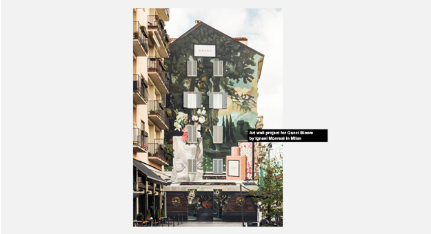 Gucci разрисует дом в Гонконге