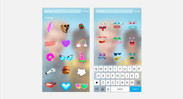 Инстаграм добавил GIF-стикеры в «истории»