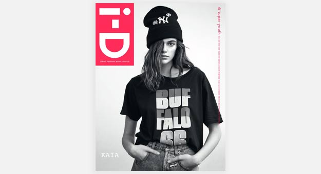 Кайя Гербер появилась на обложке нового номера i-D