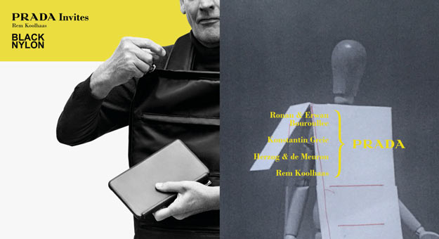 Prada выпустил рекламную кампанию для коллаборации Prada Invite