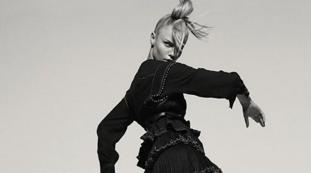 Наташа Поли в рекламной кампании Isabel Marant, осень-зима 2015