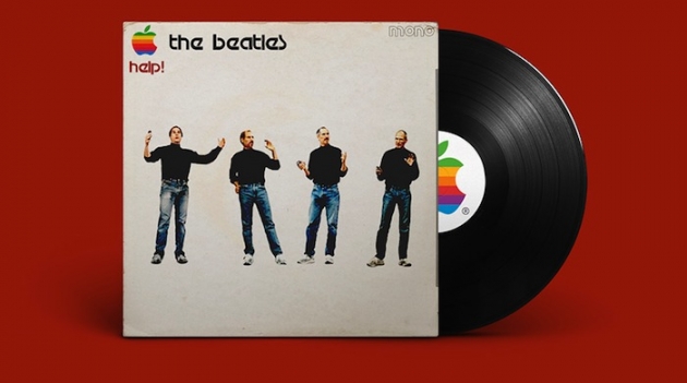 Альбомы The Beatles в дизайне Apple