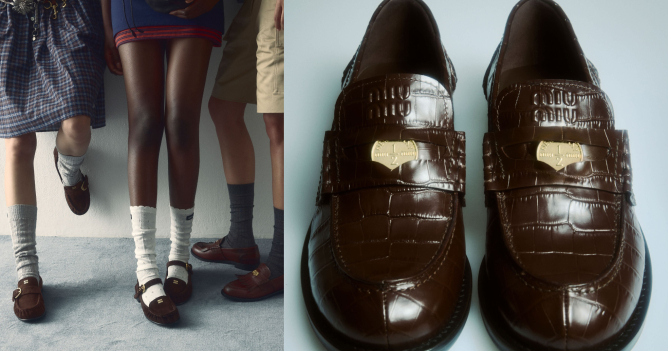Miu Miu показал рекламную кампанию обуви Back To School