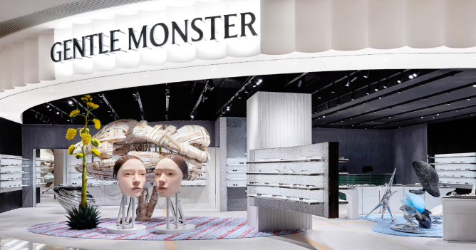 Gentle Monster переосмыслил поп-ап в Шанхае