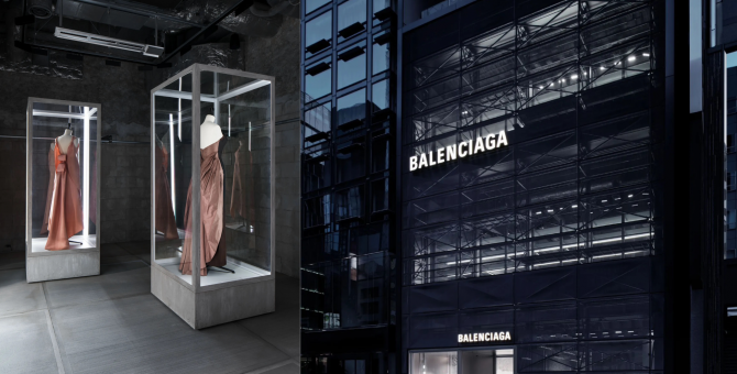 Balenciaga открывает новый бутик в Токио
