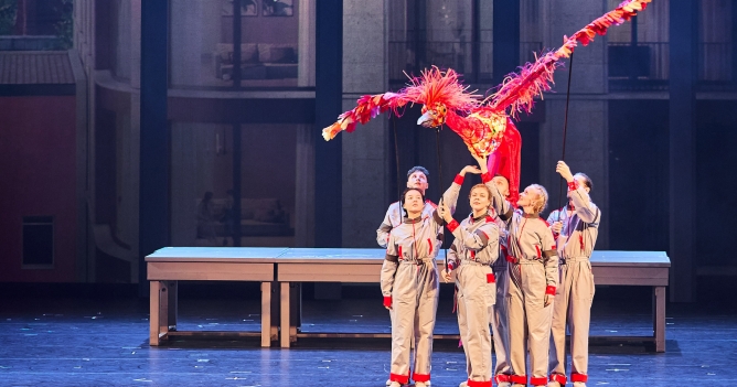 Девелопер VOS’HOD провел предпремьерный показ балета «Стравинский. Куклы. Танцы»