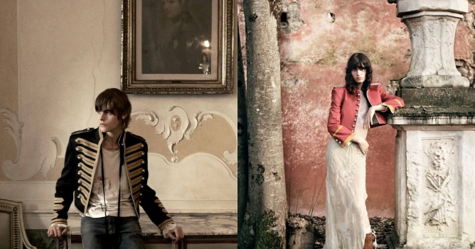 Стефано Галличи показал первую рекламную кампанию для Ann Demeulemeester