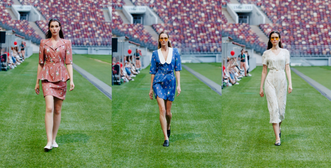 В «Лужниках» прошел показ круизной коллекции Galina Podzolko