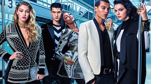 Первый взгляд: рекламная кампания коллекции Balmain для H&M