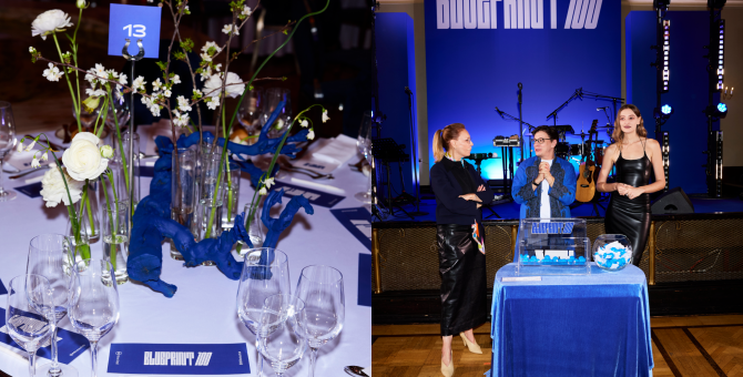 The Blueprint провел гала-ужин в ресторане «Метрополь»