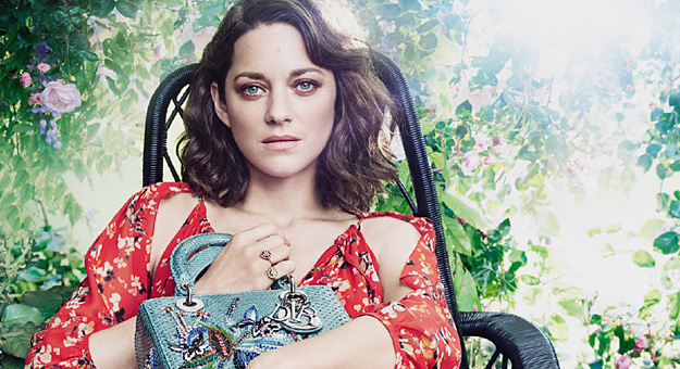 Марион Котийяр в объективе Крэйга МакДина для новой кампании Dior