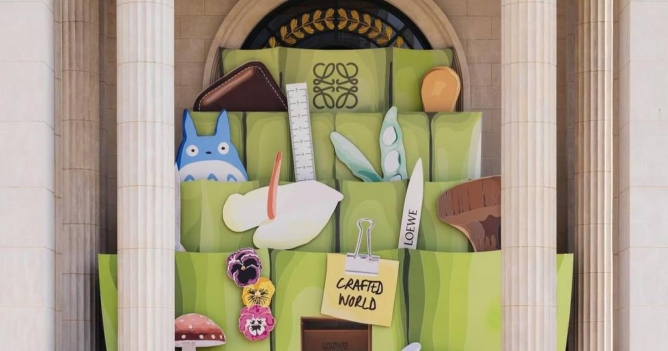 Loewe откроет выставку Crafted World в Токио