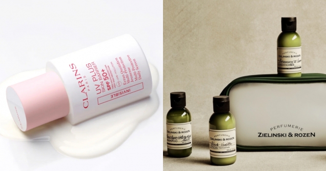 Тревел-набор Zielinski & Rozen и флюид-экран Clarins: что нового в коллекциях бьюти-брендов