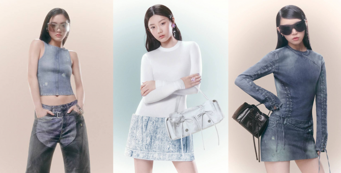 K-pop группа ILLIT снялась в рекламной кампании Acne Studios