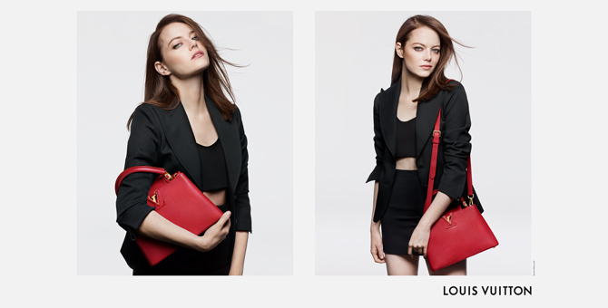 Эмма Стоун, Алисия Викандер и Леа Сейду снялись в новой кампании Louis Vuitton