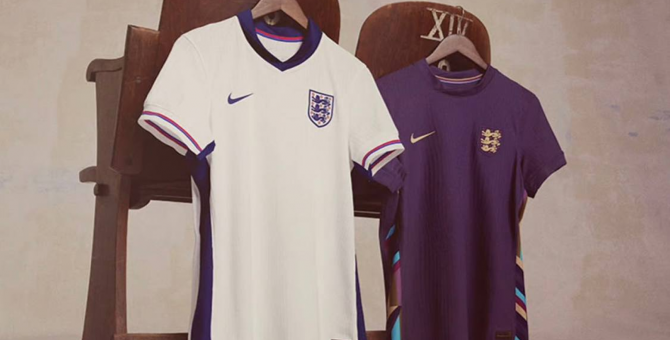 Nike раскритиковали за дизайн формы для сборной Англии