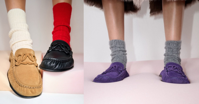 Loewe презентовал новую версию классических лоферов Double L Loafer