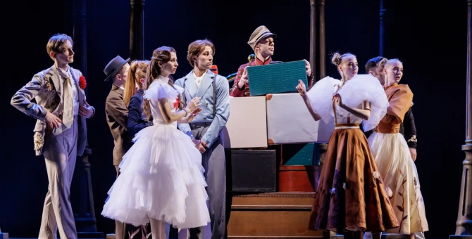 В Театре эстрады прошла премьера балета-дефиле «Русский регтайм»