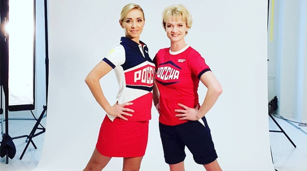 Татьяна Навка показала новую форму олимпийской сборной