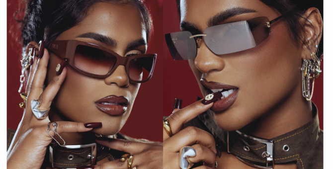 Моне Макмайкл и Дези Перкинс показали совместную коллекцию винтажных очков